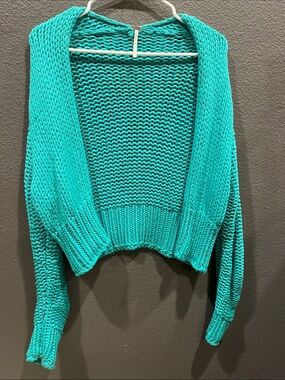 Free people knitted cardigan shrug